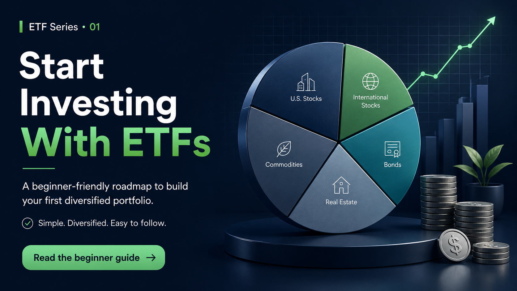 ETF Investing for Beginners: How to Build a Diversified Portfolio From Scratch