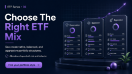 The Best ETF Portfolio Structures for Conservative, Balanced, and Aggressive Investors