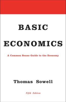 Original cover of Basic Economics by Thomas Sowell