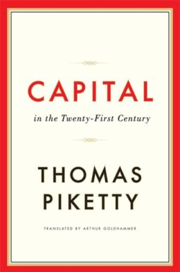 Original cover of Capital in the Twenty-First Century by Thomas Piketty