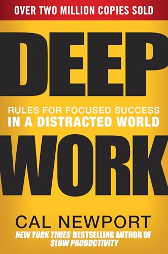Deep Work by Cal Newport book cover