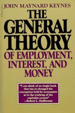 The General Theory of Employment, Interest and Money book cover