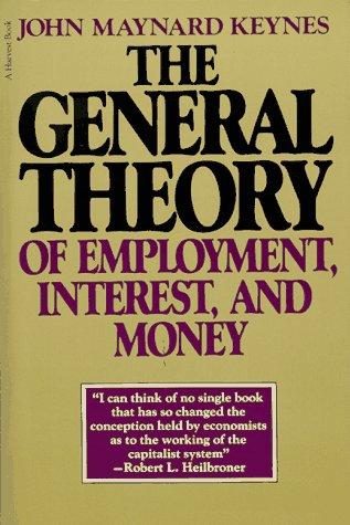 The General Theory of Employment, Interest and Money book cover