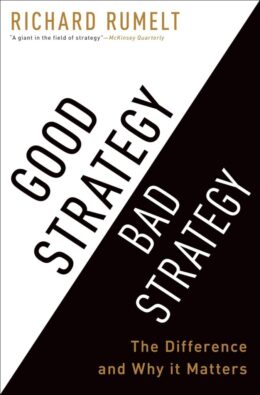 Good Strategy, Bad Strategy by Richard Rumelt, Amazon edition cover