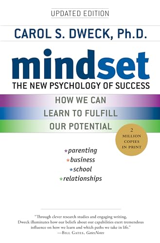 Mindset: The New Psychology of Success by Carol S. Dweck book cover