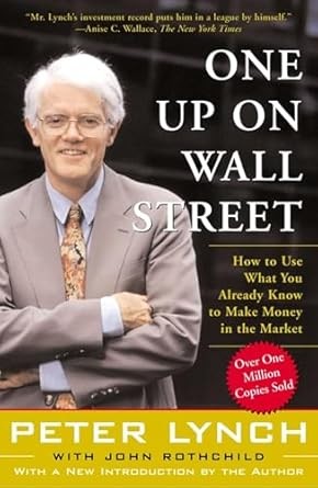 Original cover of One Up on Wall Street by Peter Lynch