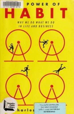 The Power of Habit by Charles Duhigg book cover