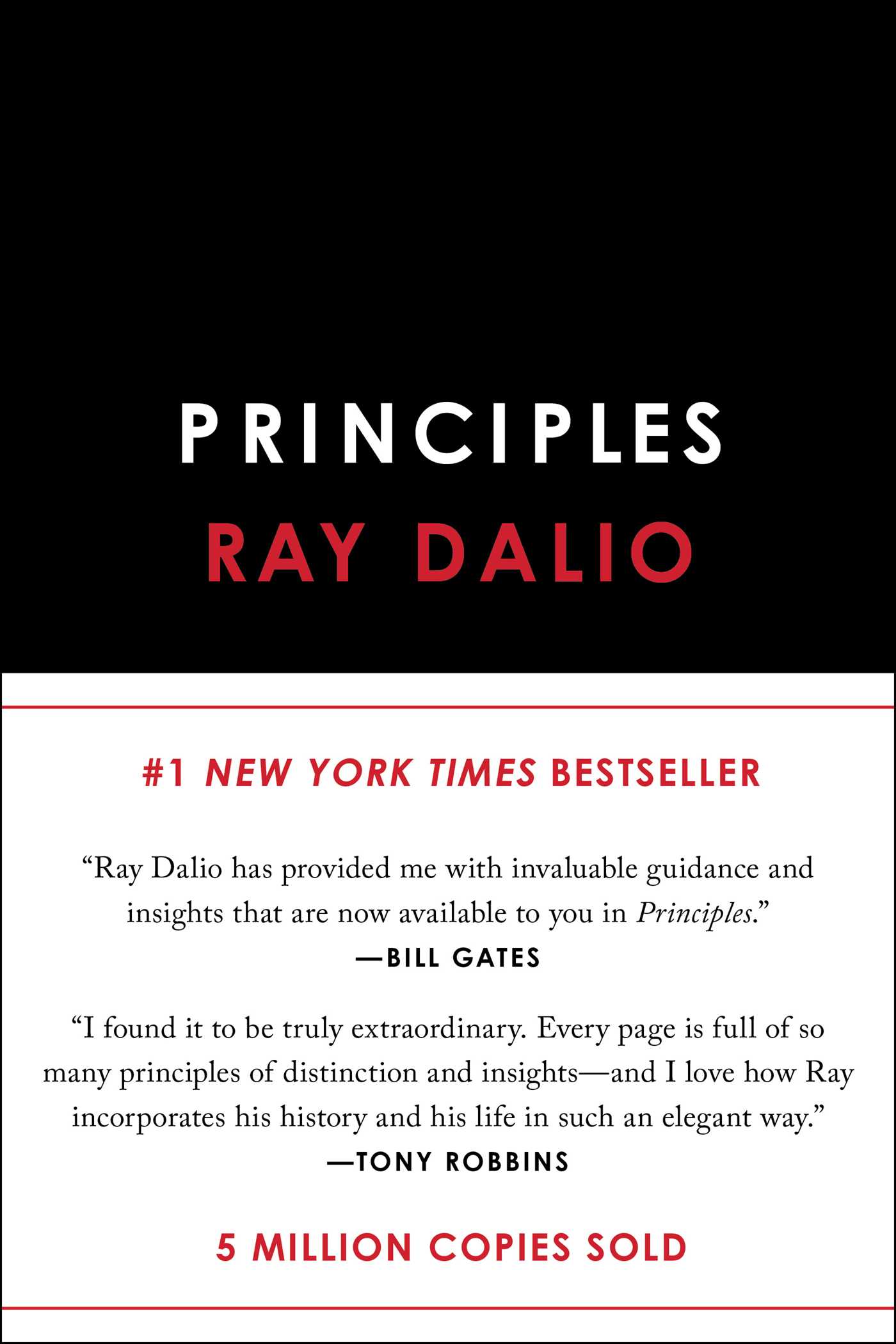 Principles: Life and Work cover