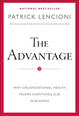 The Advantage by Patrick Lencioni Amazon cover