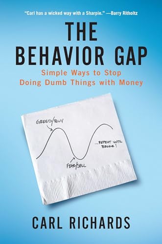 The Behavior Gap by Carl Richards book cover