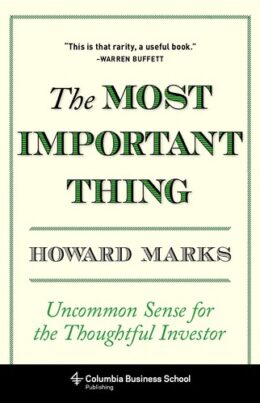 The Most Important Thing book cover