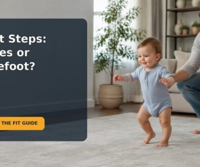 Editorial family scene for Does My Baby Need Shoes for Learning to Walk? A Barefoot-First Parent Guide