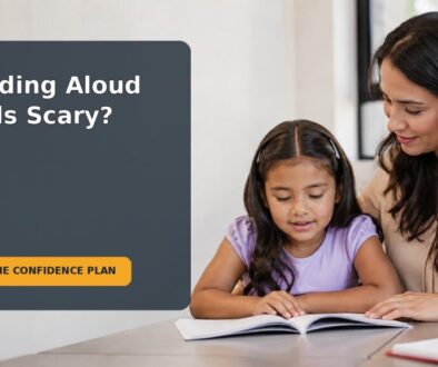 Editorial family scene for My 7-Year-Old Is Nervous About Reading Aloud: A Confidence Plan With the Teacher