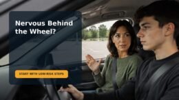 Editorial family scene for My Teen Is Nervous About Learning to Drive: A Gradual Practice Plan That Builds Confidence