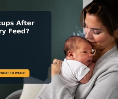 Editorial family scene for My Newborn Has Hiccups After Feeding: What’s Common and When to Ask for Help