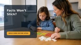 Editorial family scene for My 8-Year-Old Can’t Remember Multiplication Facts: A Low-Pressure Practice Plan That Builds Number Sense