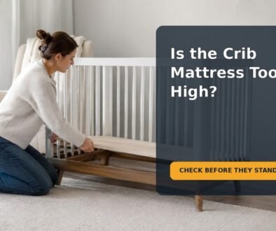 Editorial family scene for When Should I Lower the Crib Mattress? A Safety Check for Sitting, Standing and Climbing