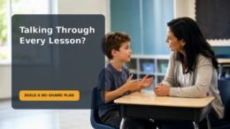 Editorial family scene for My 8-Year-Old Talks Constantly in Class: How to Partner With the Teacher Without Shame