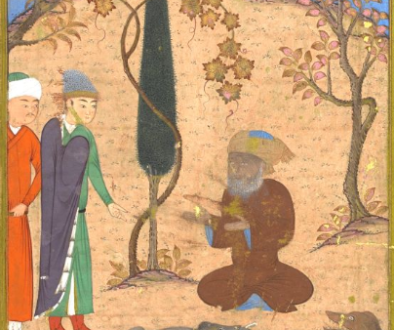 An illustration of an older adult and a young person in an argument, representing a difficult but repairable family conversation.