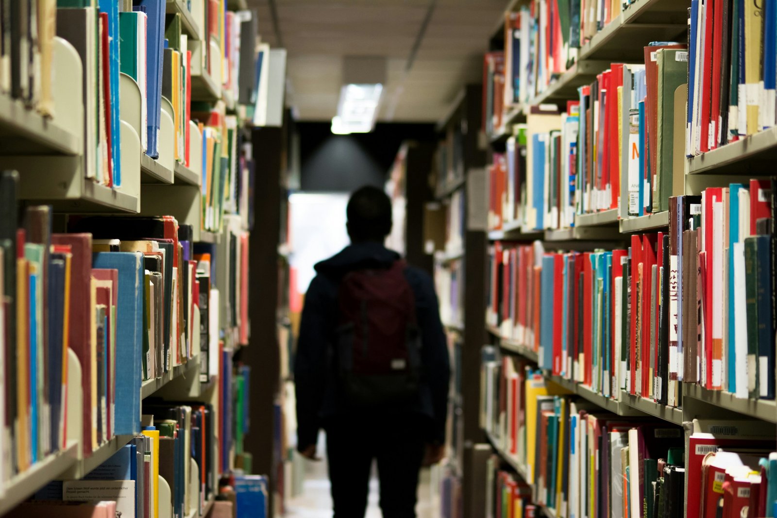 Student with a backpack and books, representing a prepared school day.
